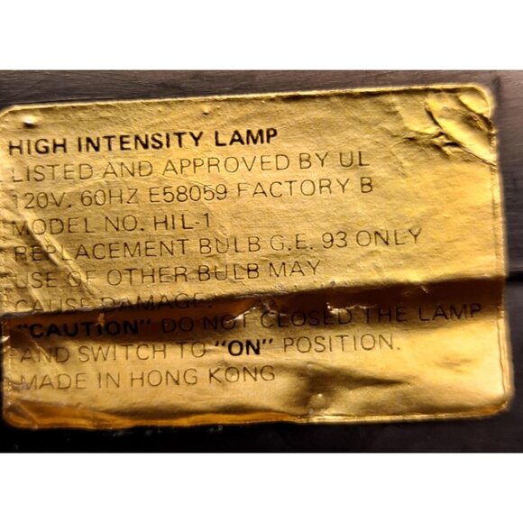 Vintage Underwriter Laboratories Pyramid Crane Neck Lamp | Retro-Futurism - Picture 8 of 16